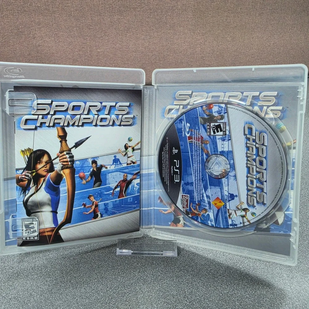 Sony Sports Champions Video Game PS3 One Size Blue Excellent Move Required